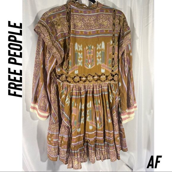 FREE PEOPLE AUGUSTINE DRESS NEW XS - Picture 6 of 14